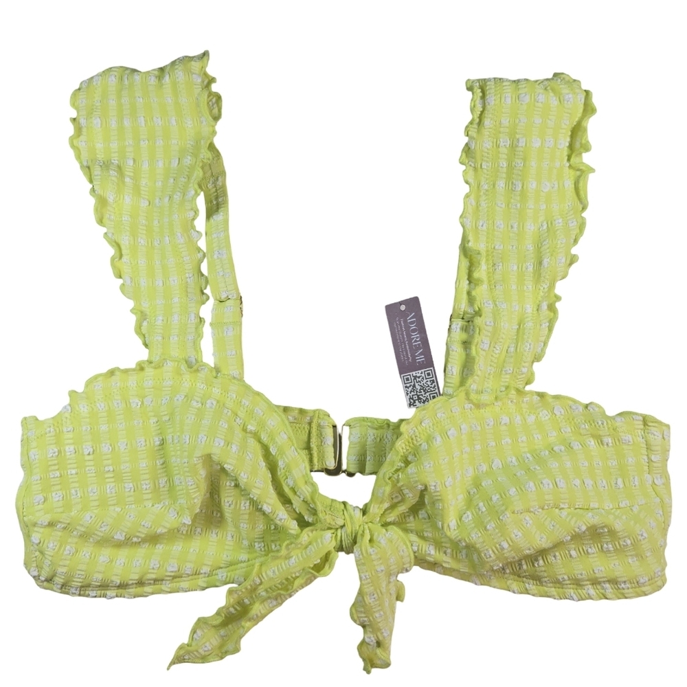 Adore Me Bikini Top; Vibrant, Beach, Pool Swim Size M